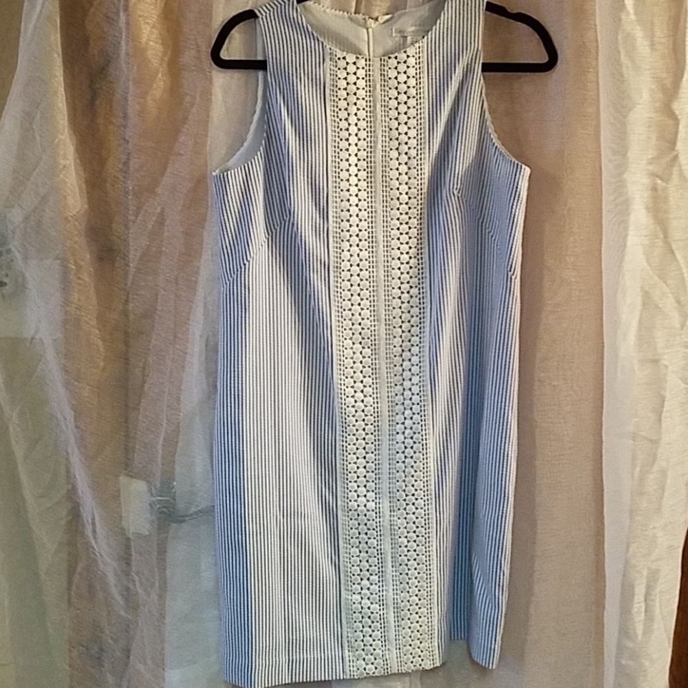 London Times Seasrsucker Dress